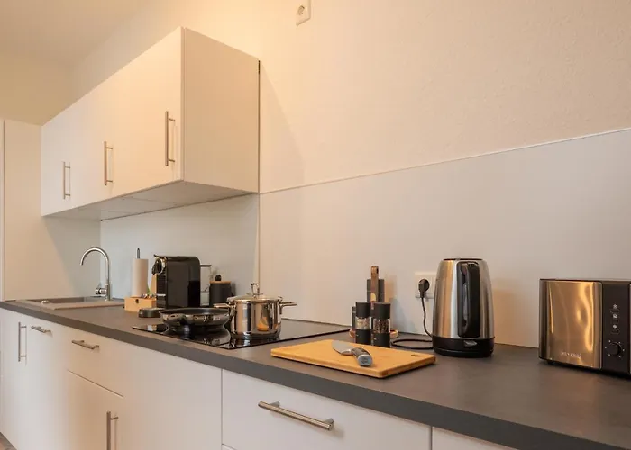 Maremar - Style Im Zentrum - Luxus Boxspringbett - Kueche - Arbeitsplatz - Highspeed Wlan *