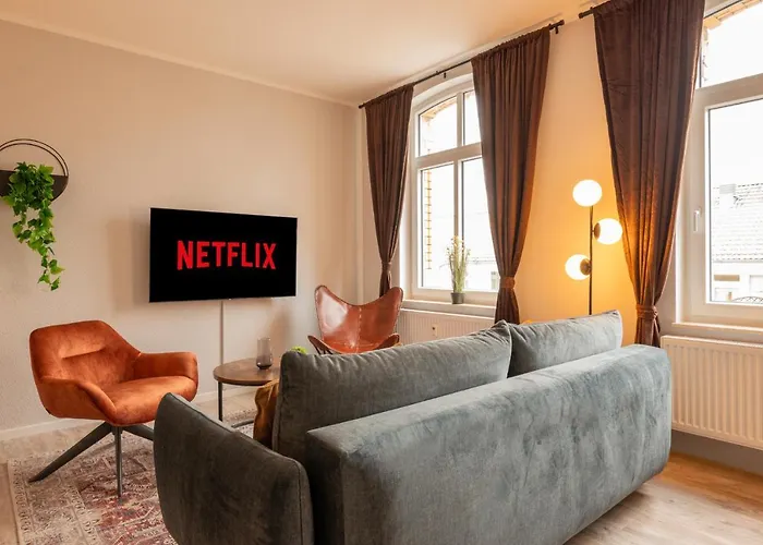 Apartment Maremar - Style Im Zentrum - Luxus Boxspringbett - Kueche - Arbeitsplatz - Highspeed Wlan *